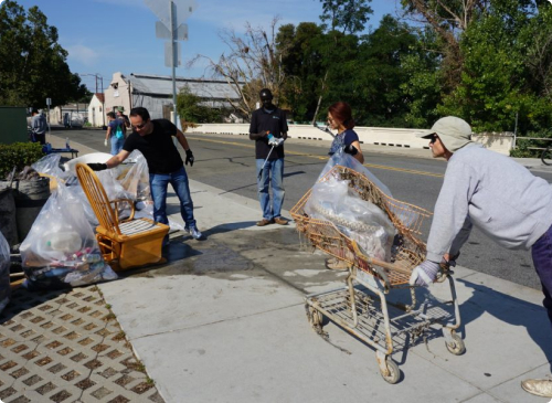 Creek Clean up 